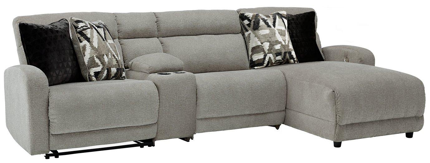 Colleyville Power Reclining Sectional with Chaise - Faith Furniture (Manhattan, KS)