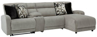 Colleyville Power Reclining Sectional with Chaise - Faith Furniture (Manhattan, KS)