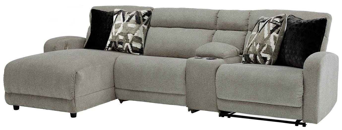 Colleyville Power Reclining Sectional with Chaise - Faith Furniture (Manhattan, KS)