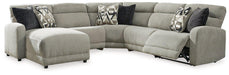 Colleyville Power Reclining Sectional with Chaise - Faith Furniture (Manhattan, KS)