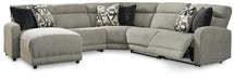 Colleyville Power Reclining Sectional with Chaise - Faith Furniture (Manhattan, KS)