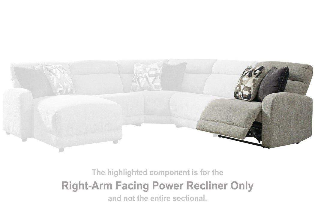 Colleyville Power Reclining Sectional with Chaise - Faith Furniture (Manhattan, KS)