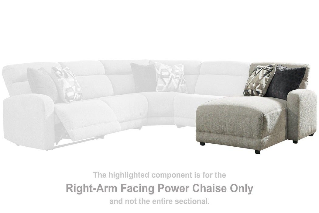 Colleyville Power Reclining Sectional with Chaise - Faith Furniture (Manhattan, KS)
