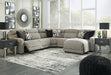 Colleyville Power Reclining Sectional with Chaise - Faith Furniture (Manhattan, KS)