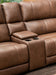 Bleckley Power Reclining Sectional Loveseat with Console - Faith Furniture (Manhattan, KS)