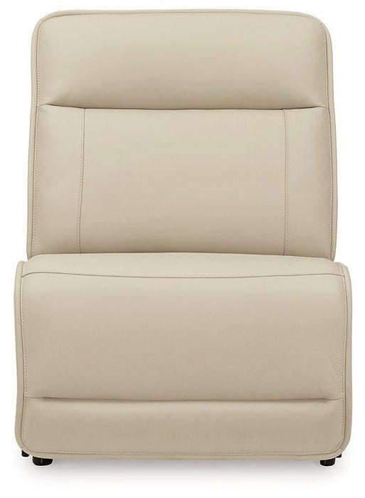 Double Deal Reclining Sectional with Console - Faith Furniture (Manhattan, KS)