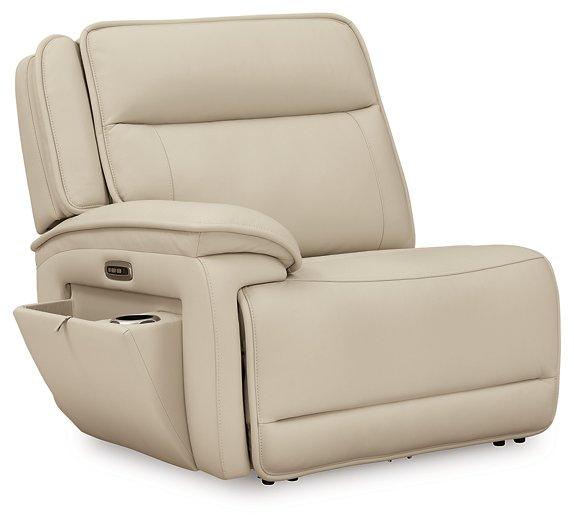 Double Deal Reclining Sectional with Console - Faith Furniture (Manhattan, KS)
