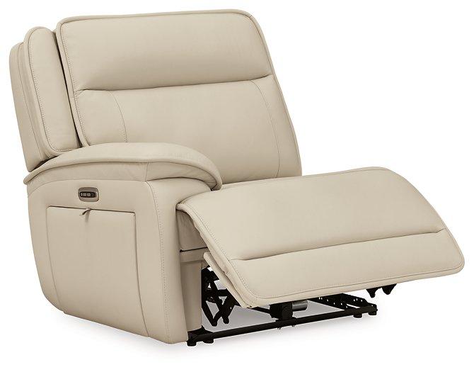 Double Deal Reclining Sectional with Console - Faith Furniture (Manhattan, KS)