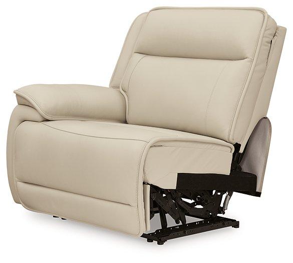 Double Deal Reclining Sectional with Console - Faith Furniture (Manhattan, KS)