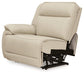Double Deal Reclining Sectional with Console - Faith Furniture (Manhattan, KS)