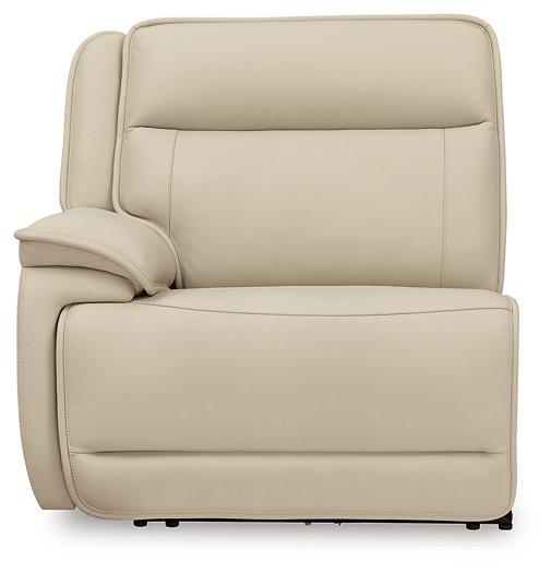 Double Deal Reclining Sectional with Console - Faith Furniture (Manhattan, KS)