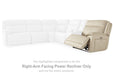 Double Deal Reclining Sectional with Console - Faith Furniture (Manhattan, KS)
