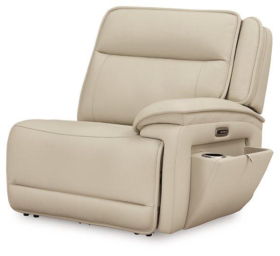 Double Deal Reclining Sectional with Console - Faith Furniture (Manhattan, KS)