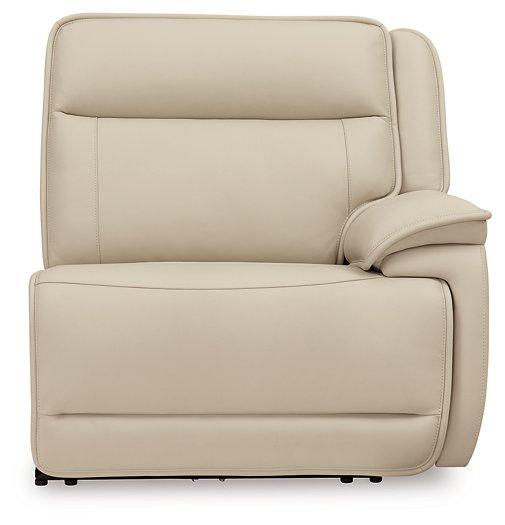 Double Deal Reclining Sectional with Console - Faith Furniture (Manhattan, KS)