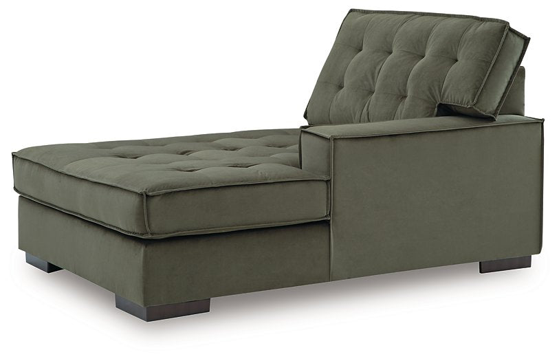 Caspian-Town Sectional with Chaise - Faith Furniture (Manhattan, KS)