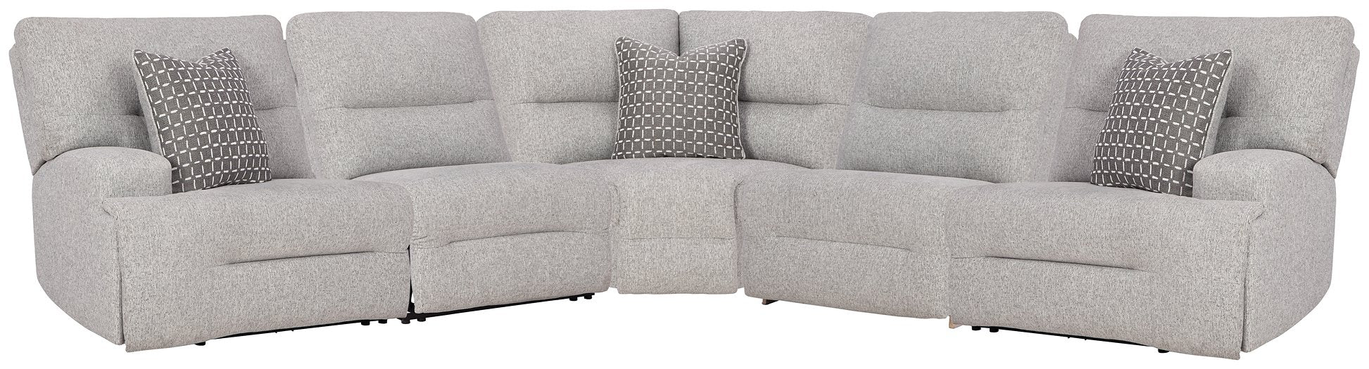 Acklen Place Power Reclining Sectional - Faith Furniture (Manhattan, KS)