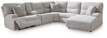 Acklen Place Power Reclining Sectional with Chaise - Faith Furniture (Manhattan, KS)