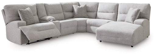 Acklen Place Power Reclining Sectional with Chaise - Faith Furniture (Manhattan, KS)