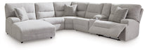Acklen Place Power Reclining Sectional with Chaise - Faith Furniture (Manhattan, KS)