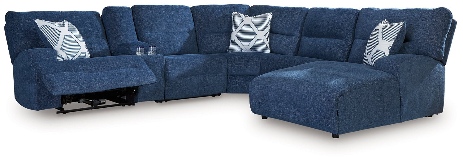 Acklen Place Power Reclining Sectional with Chaise - Faith Furniture (Manhattan, KS)