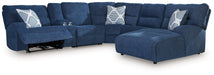 Acklen Place Power Reclining Sectional with Chaise - Faith Furniture (Manhattan, KS)
