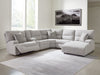 Acklen Place Power Reclining Sectional with Chaise - Faith Furniture (Manhattan, KS)