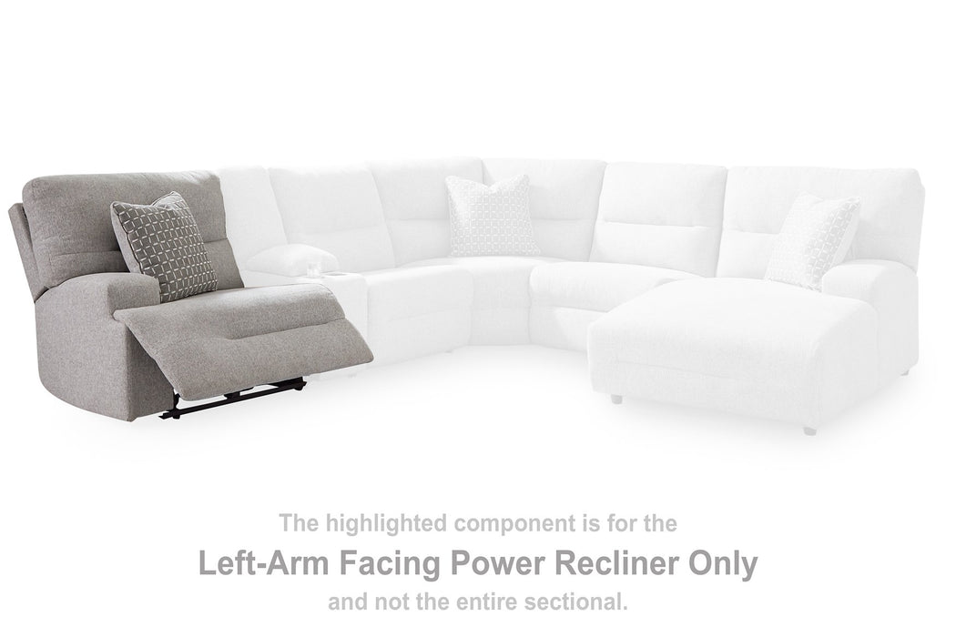 Acklen Place Power Reclining Sectional with Chaise - Faith Furniture (Manhattan, KS)