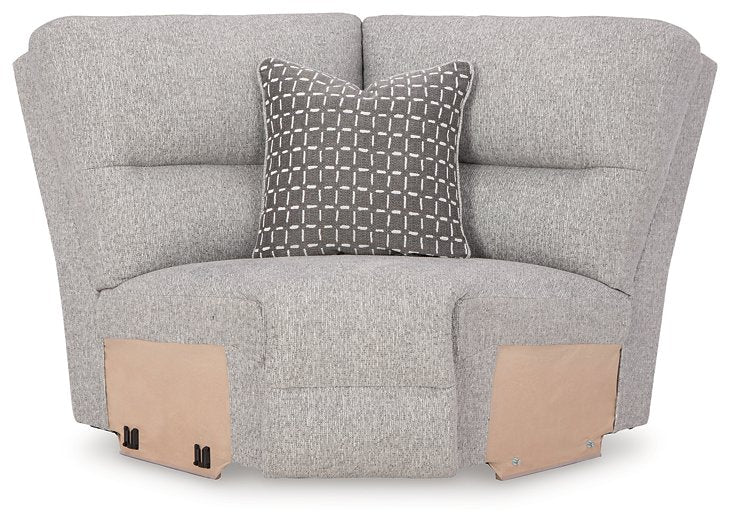 Acklen Place Power Reclining Sectional with Chaise - Faith Furniture (Manhattan, KS)
