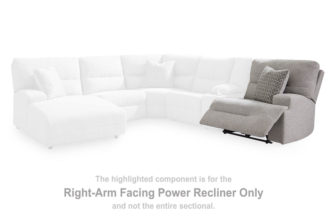 Acklen Place Power Reclining Sectional with Chaise - Faith Furniture (Manhattan, KS)