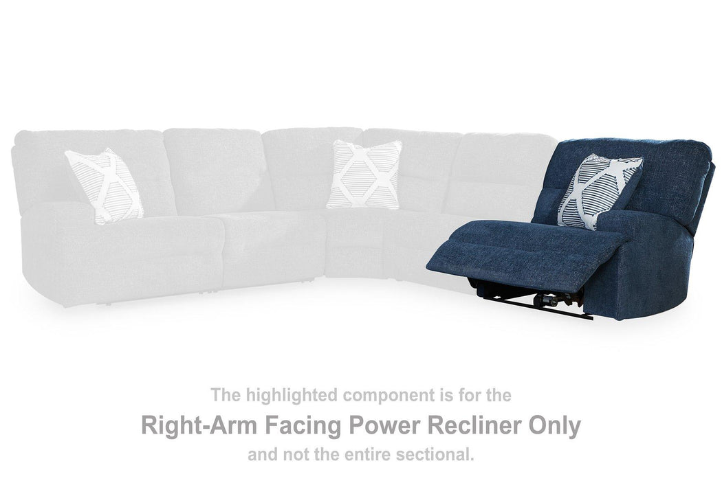Acklen Place Power Reclining Sectional with Chaise - Faith Furniture (Manhattan, KS)