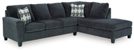 Abinger 2-Piece Sectional with Chaise - Faith Furniture (Manhattan, KS)