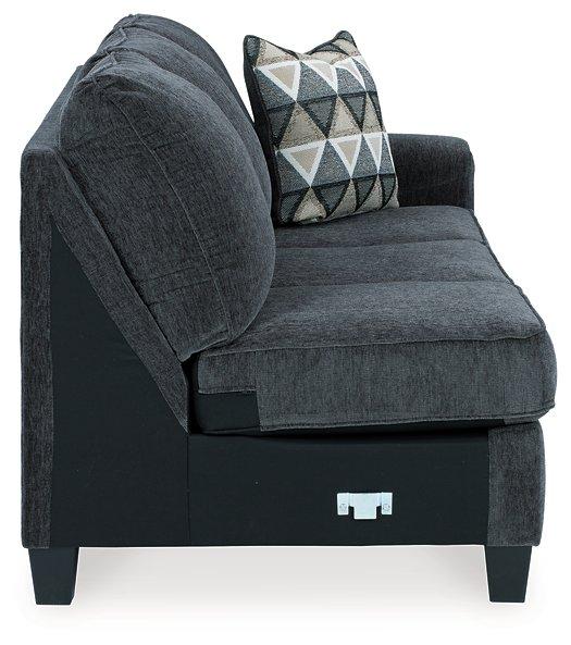 Abinger 2-Piece Sectional with Chaise - Faith Furniture (Manhattan, KS)