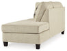 Abinger 2-Piece Sectional with Chaise - Faith Furniture (Manhattan, KS)
