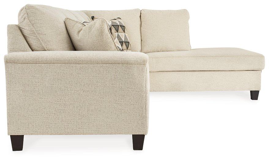 Abinger 2-Piece Sectional with Chaise - Faith Furniture (Manhattan, KS)