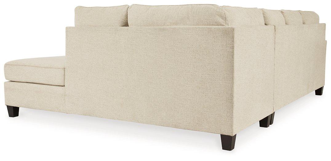 Abinger 2-Piece Sectional with Chaise - Faith Furniture (Manhattan, KS)