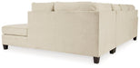 Abinger 2-Piece Sectional with Chaise - Faith Furniture (Manhattan, KS)