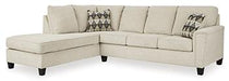 Abinger 2-Piece Sectional with Chaise - Faith Furniture (Manhattan, KS)
