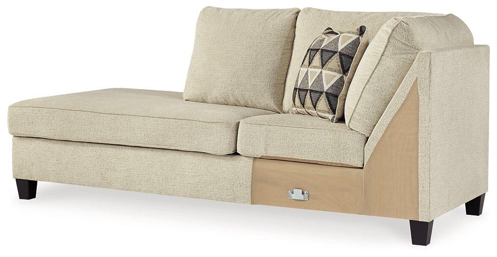 Abinger 2-Piece Sectional with Chaise - Faith Furniture (Manhattan, KS)