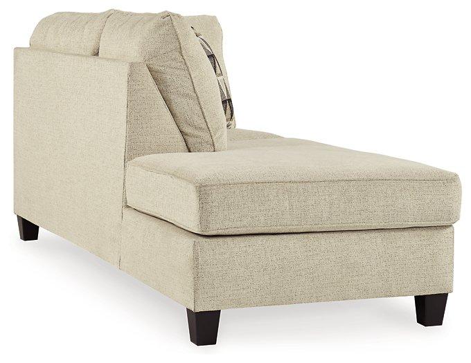 Abinger 2-Piece Sectional with Chaise - Faith Furniture (Manhattan, KS)