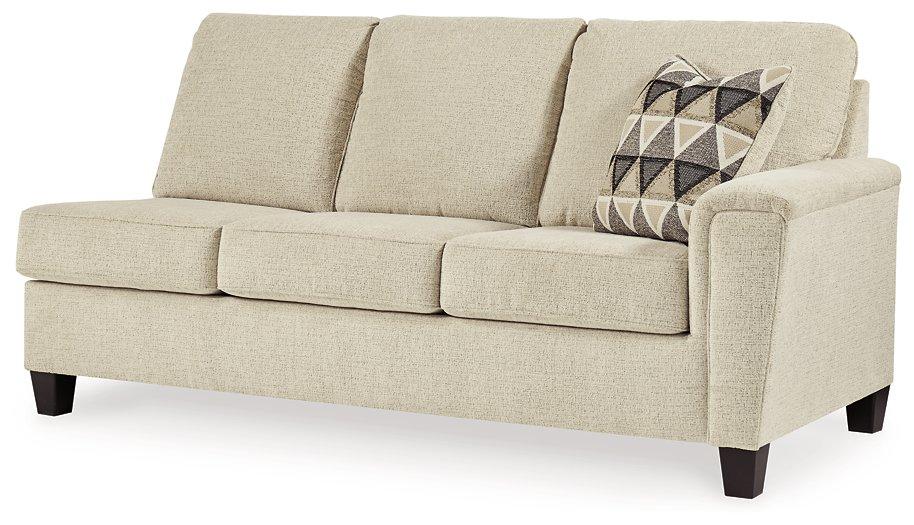 Abinger 2-Piece Sectional with Chaise - Faith Furniture (Manhattan, KS)