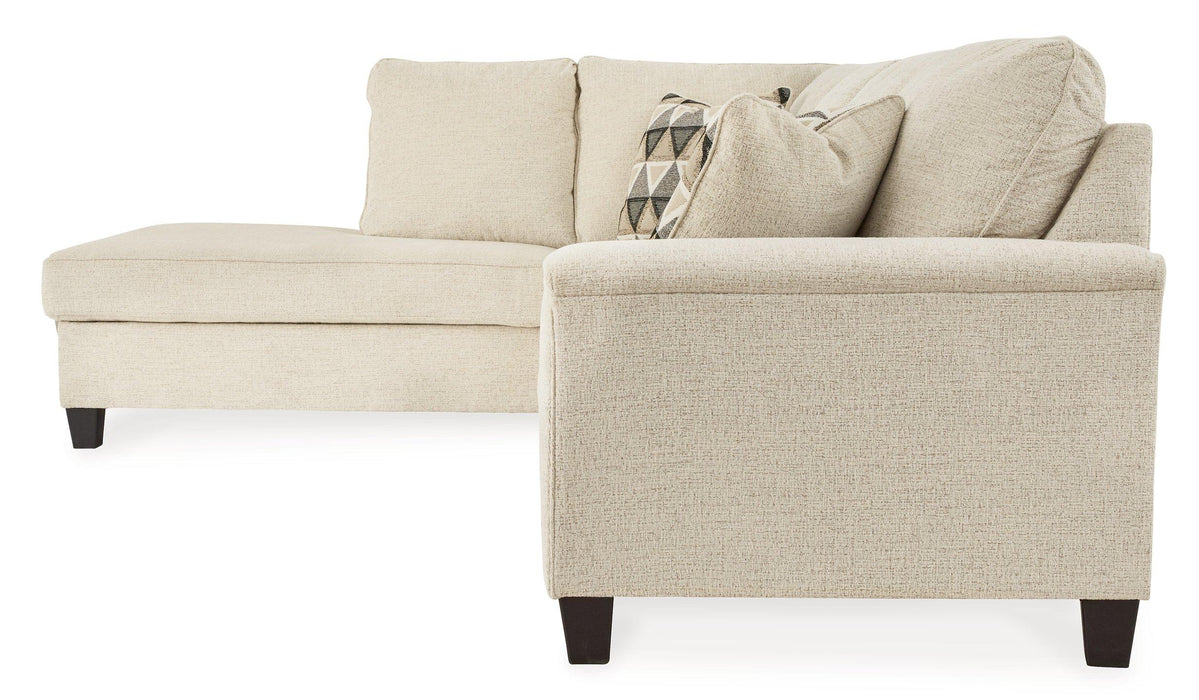 Abinger 2-Piece Sectional with Chaise - Faith Furniture (Manhattan, KS)