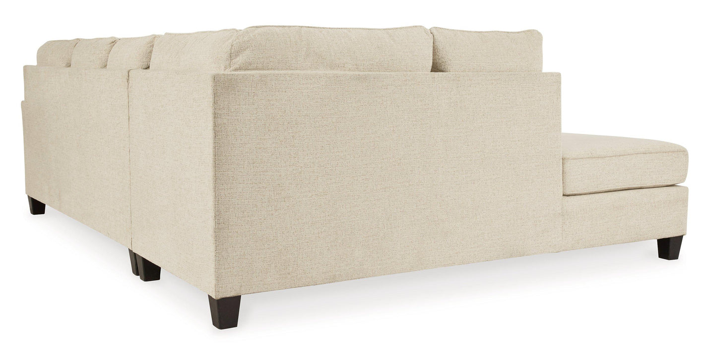 Abinger 2-Piece Sectional with Chaise - Faith Furniture (Manhattan, KS)