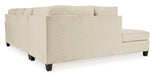 Abinger 2-Piece Sectional with Chaise - Faith Furniture (Manhattan, KS)