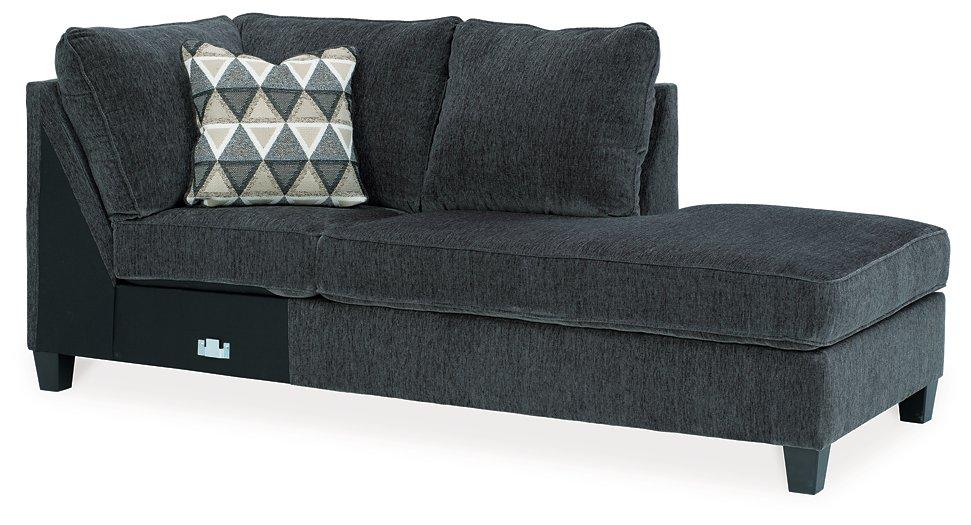 Abinger 2-Piece Sectional with Chaise - Faith Furniture (Manhattan, KS)