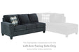 Abinger 2-Piece Sectional with Chaise - Faith Furniture (Manhattan, KS)