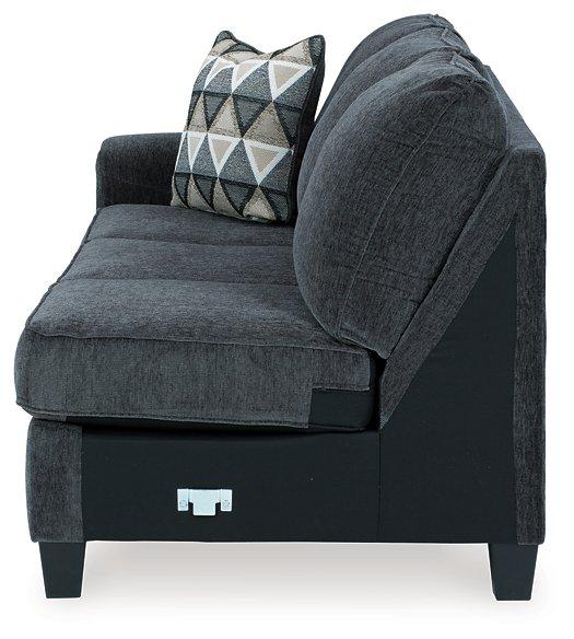 Abinger 2-Piece Sectional with Chaise - Faith Furniture (Manhattan, KS)