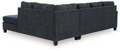 Abinger 2-Piece Sectional with Chaise - Faith Furniture (Manhattan, KS)