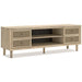 Cielden 72" TV Stand with Electric Fireplace - Faith Furniture (Manhattan, KS)