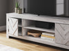 Cayboni 71" TV Stand with Electric Fireplace - Faith Furniture (Manhattan, KS)