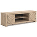 Cayboni 71" TV Stand with Electric Fireplace - Faith Furniture (Manhattan, KS)